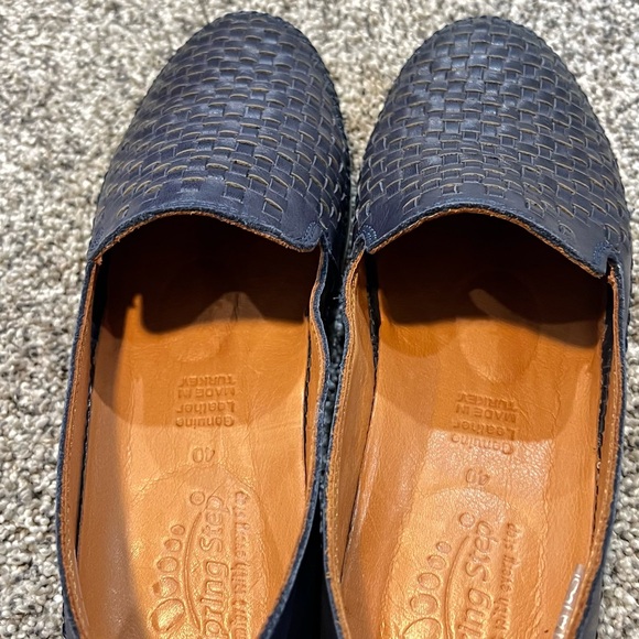 Spring Step Navy Loafers - Picture 8 of 11